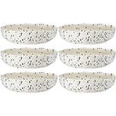 Ecology Polka Speckle 22cm Stoneware Dinner Bowls