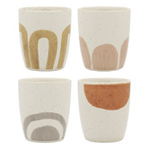 Ecology 4 Piece Arch Nomad 250ml Latte Cup Set