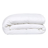 Ecology White Dream Linen-Blend Quilt Cover