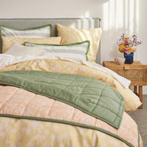 Ecology Solaris Organic Washed Cotton Coverlet