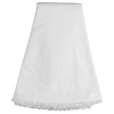 Ecology Fray Round Cotton Tablecloth