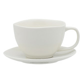 Ecology Haven 270ml Porcelain Teacups &amp; Saucers