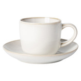 Ecology Element 120ml Stoneware Espresso Cups &amp; Saucers