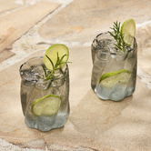 Ecology 4 Piece Aurora 330ml Glass Tumbler Set