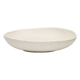 Ecology Cream Ottawa Calico 28cm Stoneware Shallow Pasta Bowls