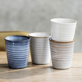 Ecology Calico Ottawa 250ml Stoneware Latte Cups
