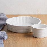 Ecology Signature 25cm Porcelain Quiche Dish