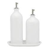 Ecology 3 Piece Signature Oil &amp; Vinegar Dispenser Set