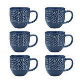 Ecology Herringbone Dwell 300ml Mugs