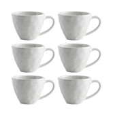 Ecology Speckle Milk 380ml Stone Mugs