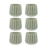 Ecology Striped Hull 270ml Stoneware Cuddle Mugs