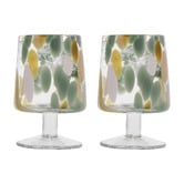 Ecology 8 Piece Camille 310ml Glass Wine Goblet Set