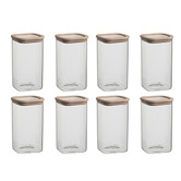 Ecology Store Square Glass Canisters