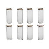 Ecology Store Square Glass Canisters