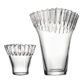 Ecology 2 Piece Tousle Soda Lime Glass Vase Set