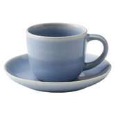 Ecology Element 120ml Stoneware Espresso Cups &amp; Saucers