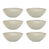 Ecology Linen 11.5cm Stoneware Rice Bowls