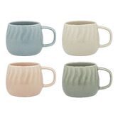 Ecology 8 Piece Ritual II 380ml Porcelain Mug Set