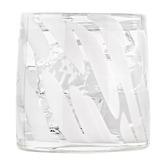 Ecology White Camille 260ml Glass Tumblers