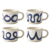 Ecology 8 Piece Brae 340ml Stoneware Mug Set
