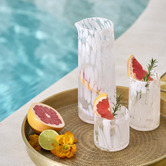 Ecology White Camille 420ml Highball Glasses