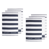 Ecology 6 Piece Fold Cotton Waffle Tea Towel Set