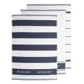 Ecology 6 Piece Fold Cotton Waffle Tea Towel Set