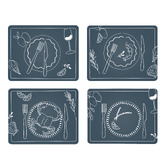 Ecology 8 Piece Feast Placemat Set