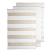 Ecology 6 Piece Fold Cotton Waffle Tea Towel Set