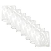 Ecology White Camille 260ml Glass Tumblers