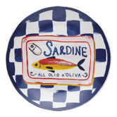 Porto Cucina Sardine 20cm Porcelain Side Plates