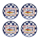 Porto Cucina Sardine 20cm Porcelain Side Plates