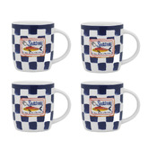 Porto Cucina Sardine 300ml Porcelain Mugs