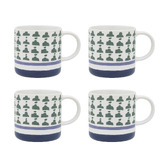 Porto Vida Cactus 320ml Stoneware Mugs