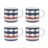 Porto Vida Lilac 320ml Stoneware Mugs