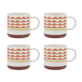 Porto Vida Watermelon 320ml Stoneware Mugs