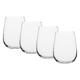 Porto 6 Piece Harvest 430ml Stemless Wine Glass Set