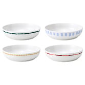 Porto 8 Piece Valentina 22cm Porcelain Pasta Bowl Set