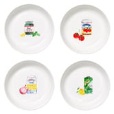 Porto 8 Piece Valentina 22cm Porcelain Pasta Bowl Set