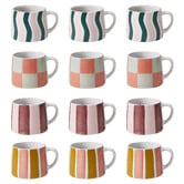 Porto 12 Piece Carnevale 320ml Mug Set