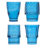 Porto 8 Piece Mare 210ml Glass Tumbler Set
