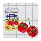 Porto 12 Piece Valentina Square Coaster Set