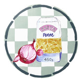 Porto 12 Piece Valentina Round Placemat Set