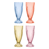 Porto 8 Piece Dessert 340ml Milkshake Glass Set