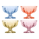 Porto 8 Piece Dessert 130ml Glass Ice Cream Cup Set