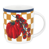 Porto 8 Piece Valentina 250ml New Fine China Mug Set