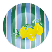 Porto 8 Piece Limone 20cm Porcelain Side Plate Set
