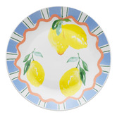 Porto 8 Piece Limone 20cm Porcelain Side Plate Set