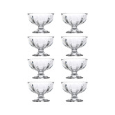 Porto 130ml Soda Lime Glass Dessert Bowls