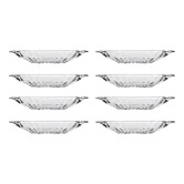 Porto Banana Split Soda Lime Glass Dessert Dishes